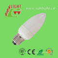 Vela forma CFL 5W (VLC-CDL-5W), lámpara ahorro de energía